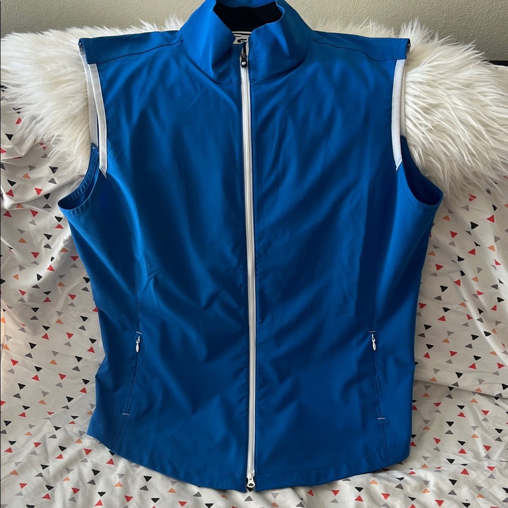 FootJoy Women's Blue Sleeveless Vest